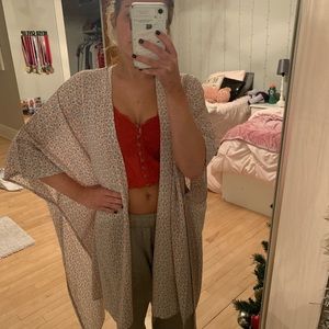 Floral Kimono wrap